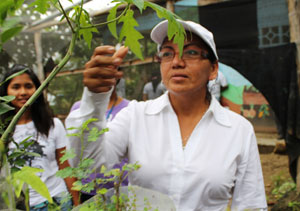 La Viceministra del Ambiente, Dra. Mercy Borbor, conoció las iniciativas  del club ecológico del Colegio Fanny de Baird de Bahía de Caráquez. –  Ministerio del Ambiente, Agua y Transición Ecológica